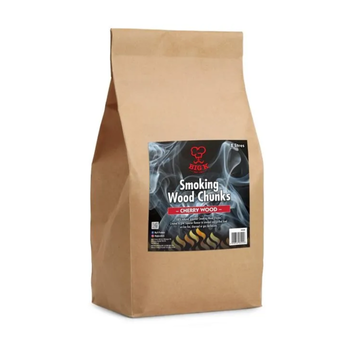 Smoking Wood Chips & Chunks - Cherry 8L