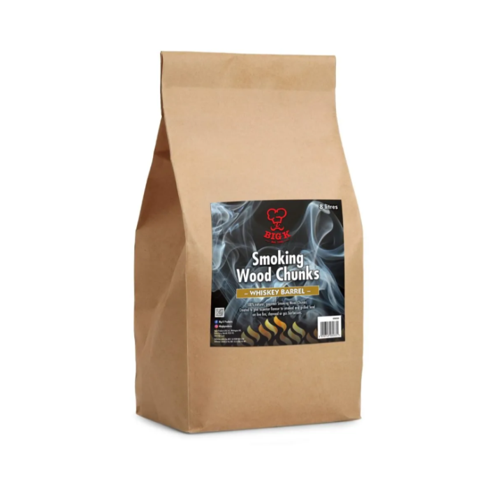 Smoking Wood Chips & Chunks - Whiskey 8L