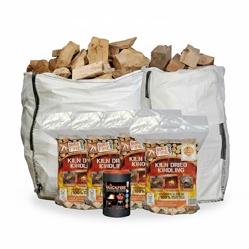 Starter Bundle 1 - Dumpy Hardwood & Barrow Firewood