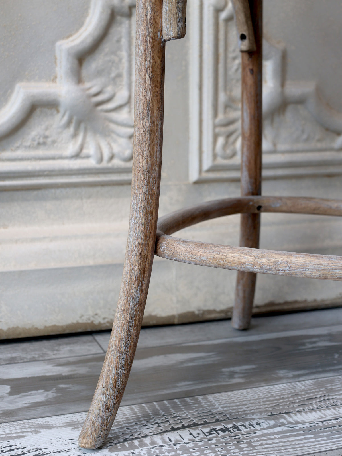 French Country Rattan Bar Stool – Natural