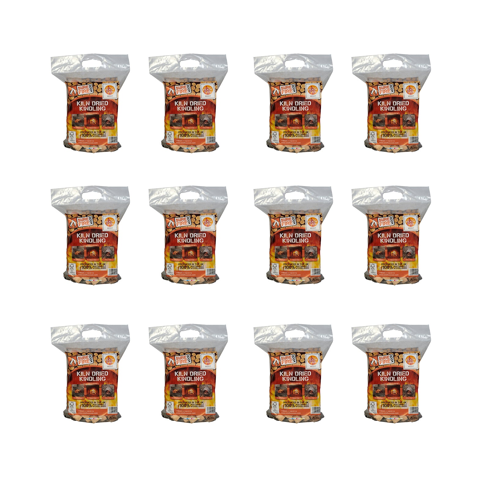 12x Carrypack Kindling (inc. free NI delivery)