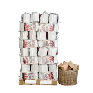Kiln Dried Firewood Bags Pallet (Large)